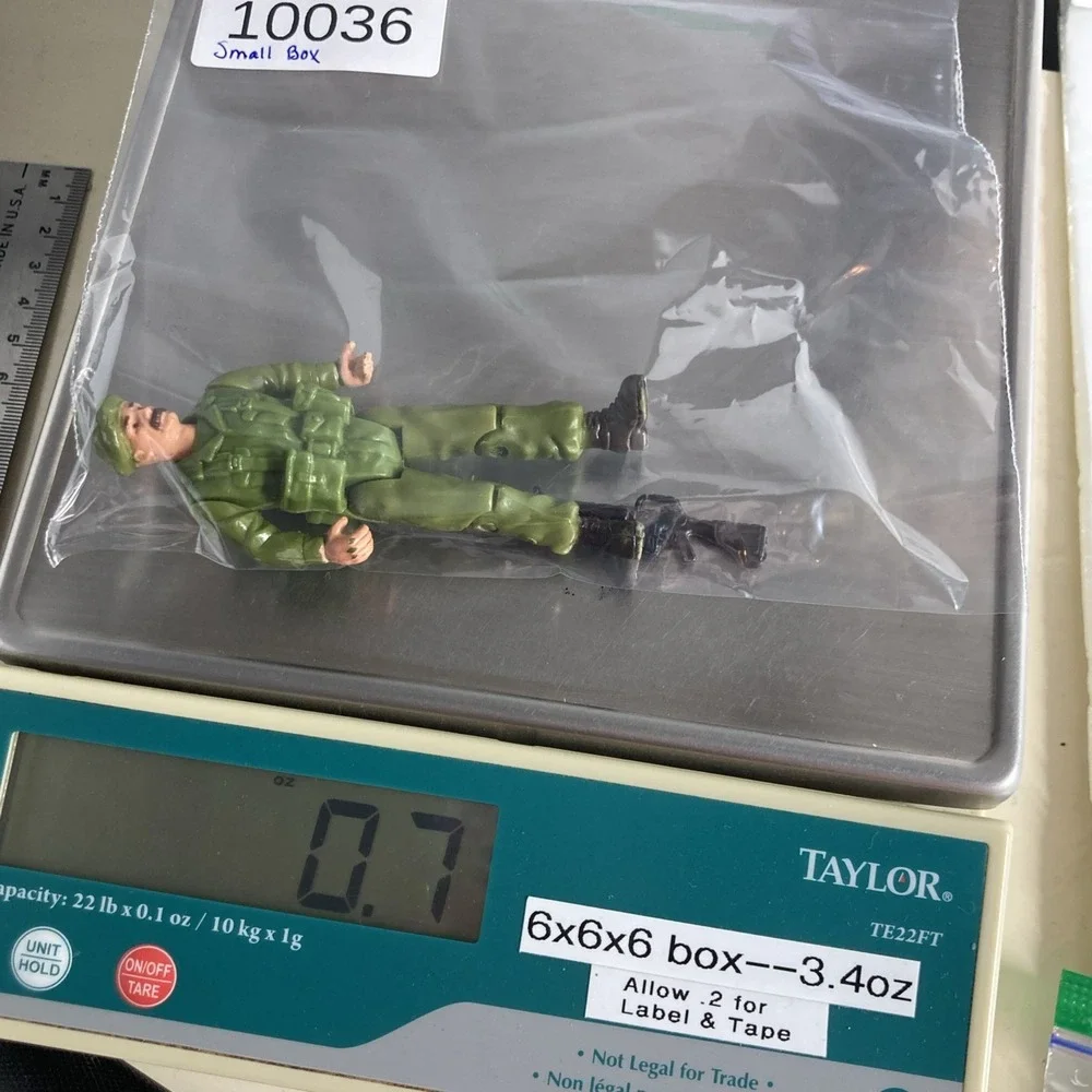 Vintage 1981 Remco DC Comics SGT Rock Action Figure Soldier and Weapon
